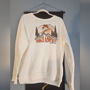 Midnight Rider Aspen Ski Colorado Sweatshirt NWOT Xl